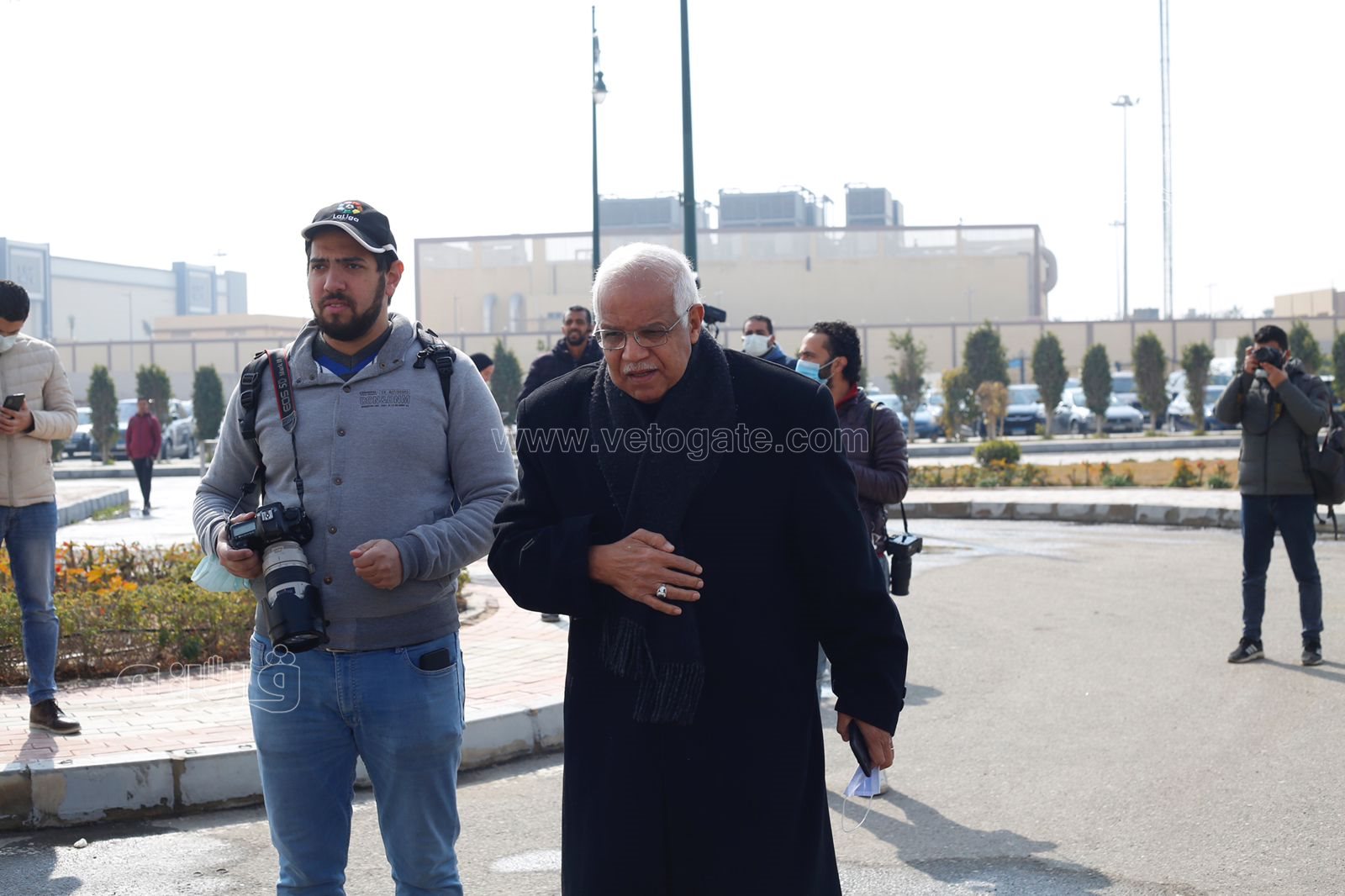 سياسيون ووزراء في جنازة ياسر رزق (6)