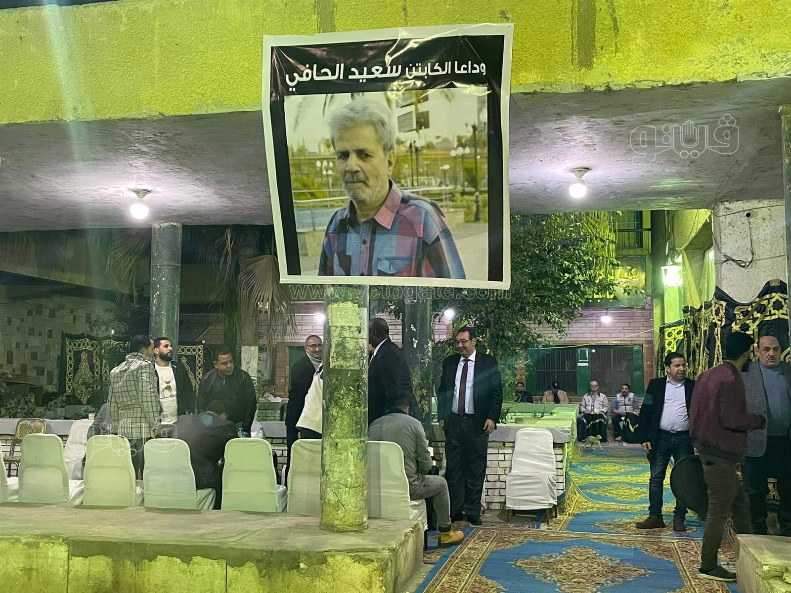  عزاء سعيد فتحي الحافي أشهر لاعب كرة «شراب» في مصر (9)
