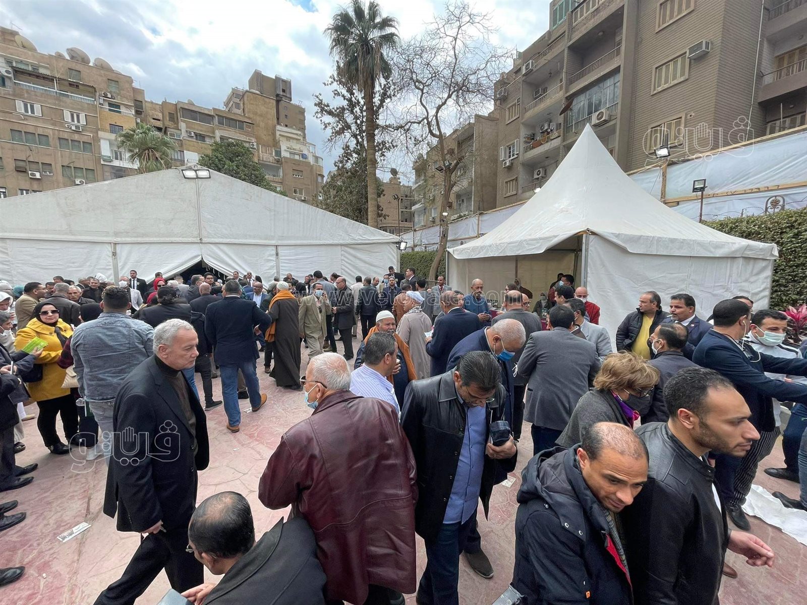 تزايد أعداد الناخبين في انتخابات رئاسة حزب الوفد (13)