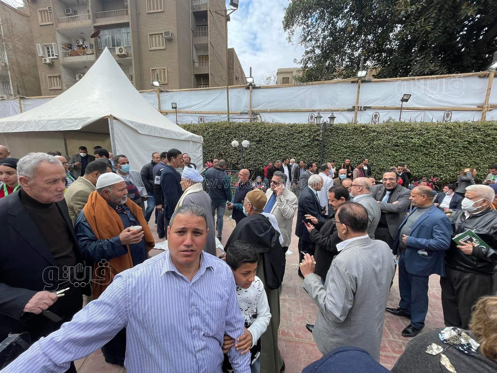تزايد أعداد الناخبين في انتخابات رئاسة حزب الوفد (15)