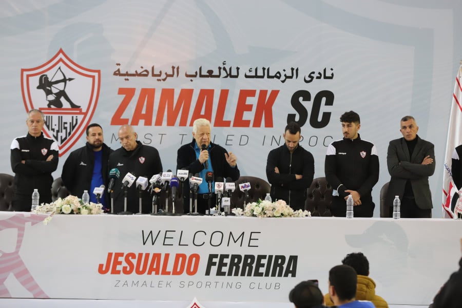 مؤتمر مرتضى منصور بنادى الزمالك (8)