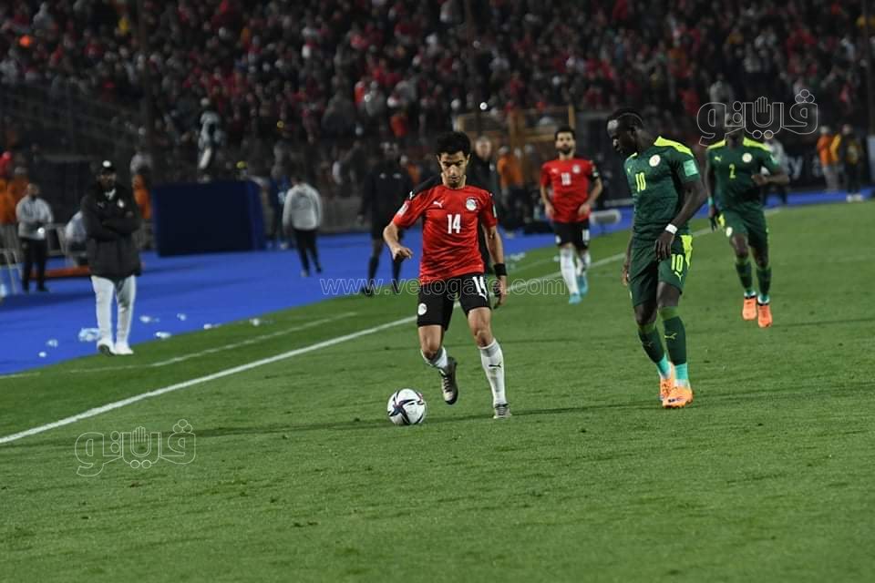 منتخب مصر يفوز على السنغال 01 في ذهاب الملحق المؤهل للمونديال  (4)