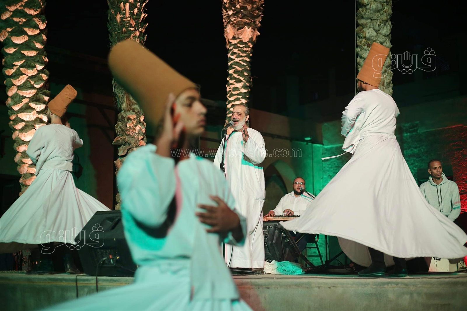 عامر التوني يتألق في حفل المولوية والإنشاد الديني بقصر الأمير طاز (4)