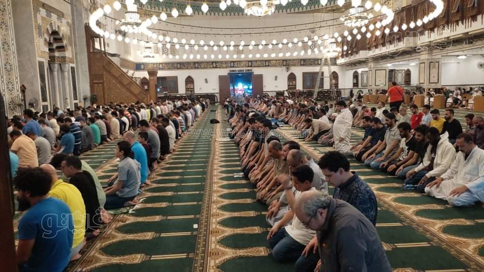  صلاة التهجد بمسجد الحصري بـ 6 أكتوبر (2)