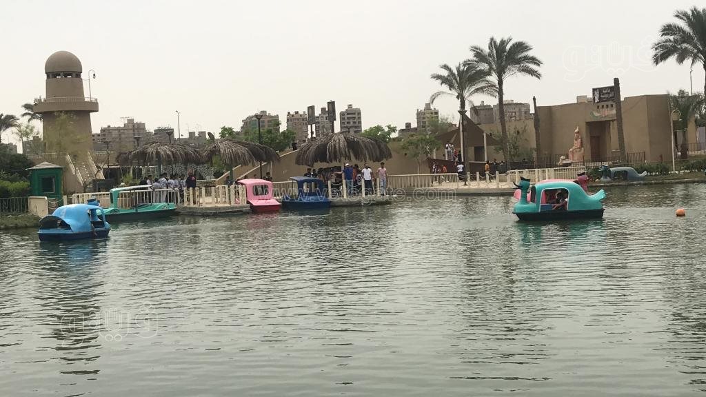 العائلات يتصدرون مشهد احتفالات العيد في حديقة الجيزة (5)