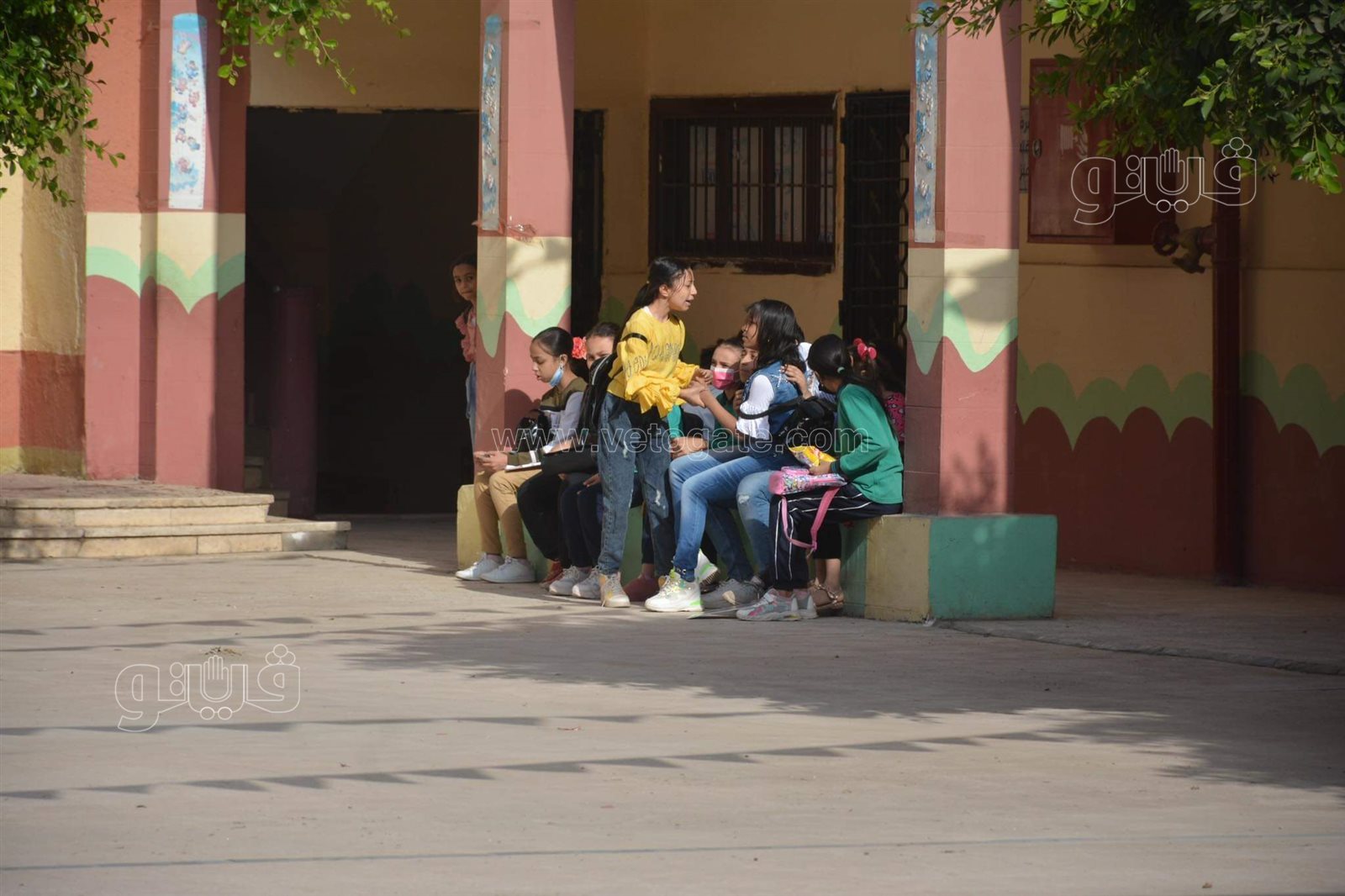توافد تلاميذ الصف الخامس والسادس الابتدائي على لجان ميت عقبة بالجيزة (6)