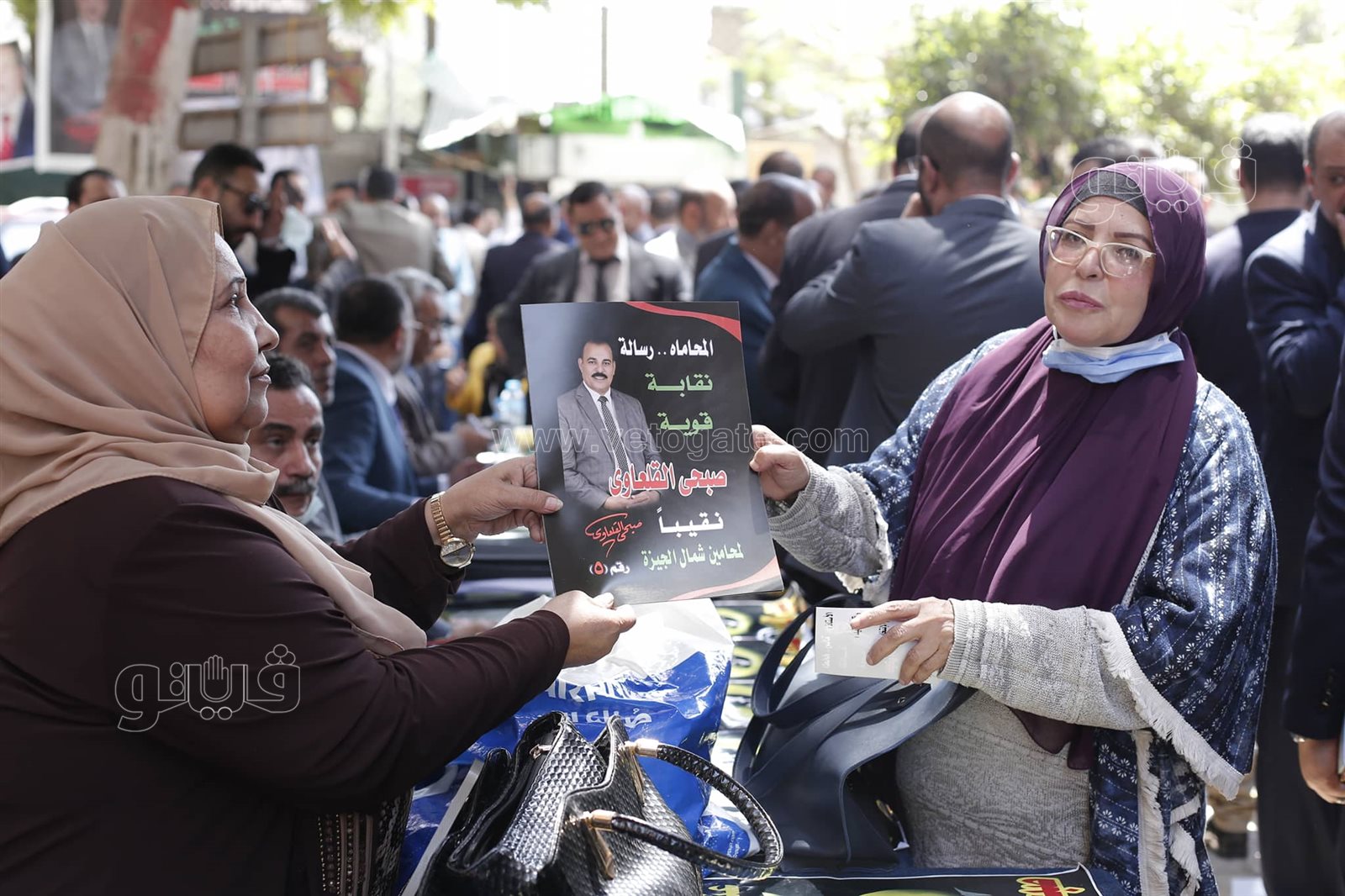 انتخابات الإعادة على مقعد نقيب المحامين بشمال الجيزة (5)