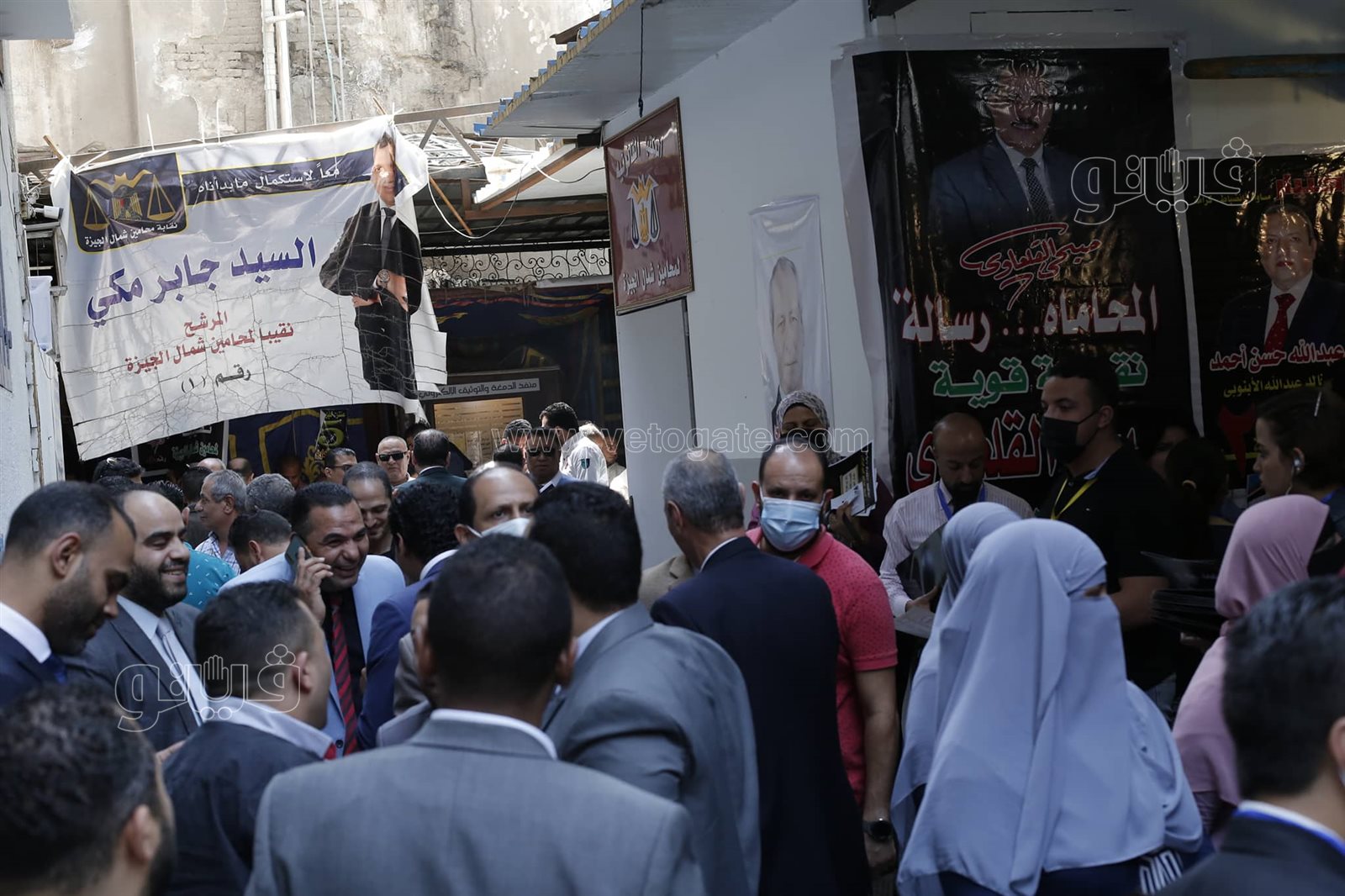 انتخابات الإعادة على مقعد نقيب المحامين بشمال الجيزة (14)
