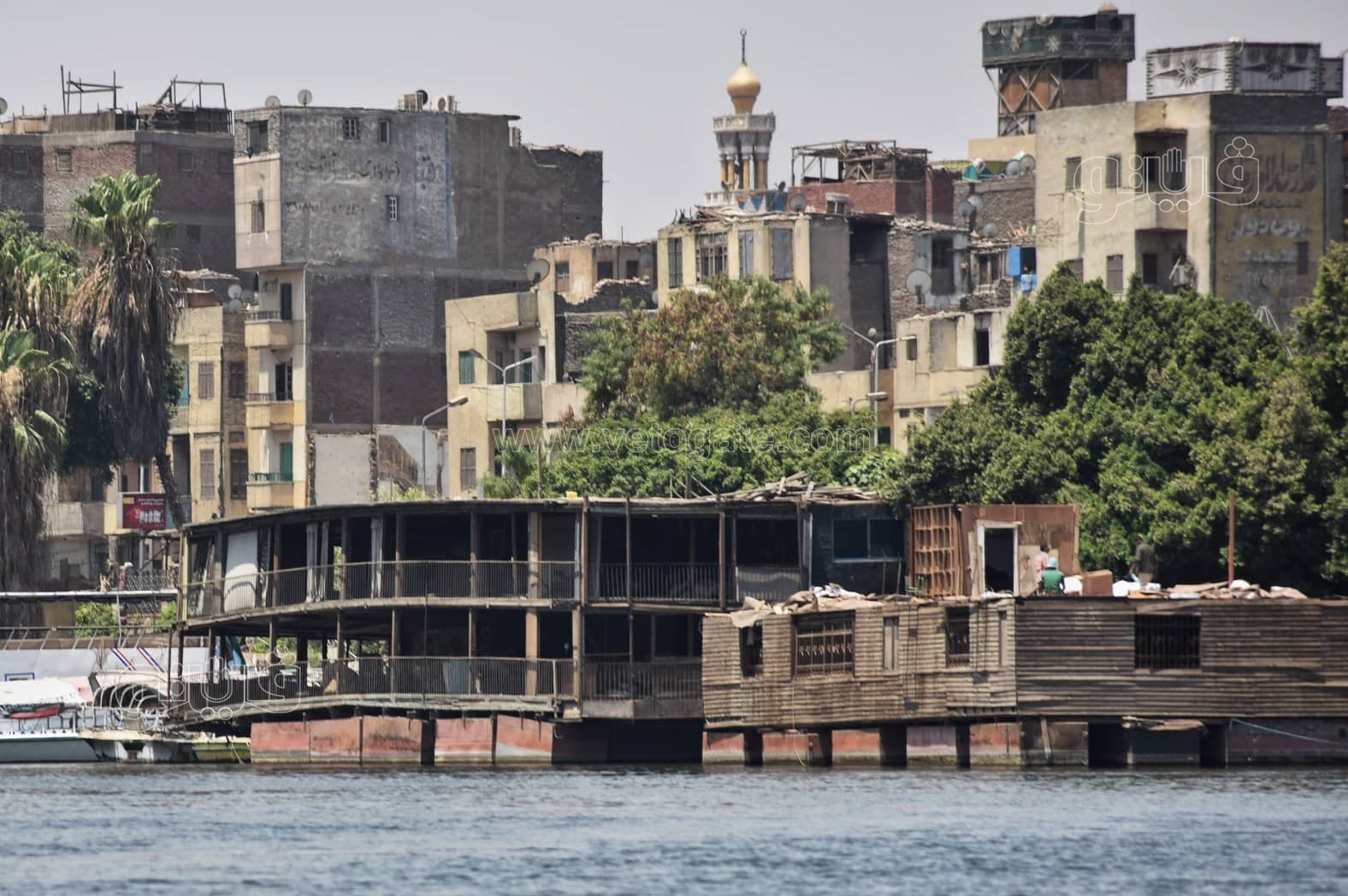 ازالة اكثر من 15 عائمة على نيل القاهرة (30)