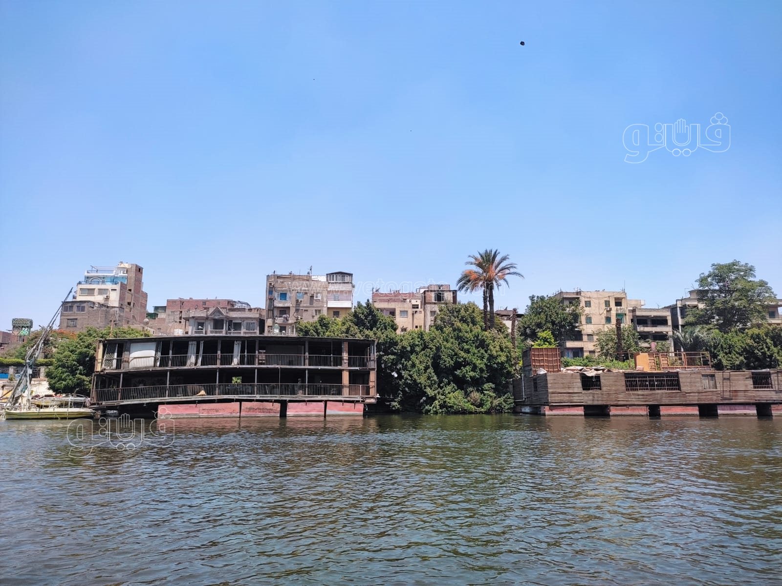 ازالة اكثر من 15 عائمة على نيل القاهرة (34)