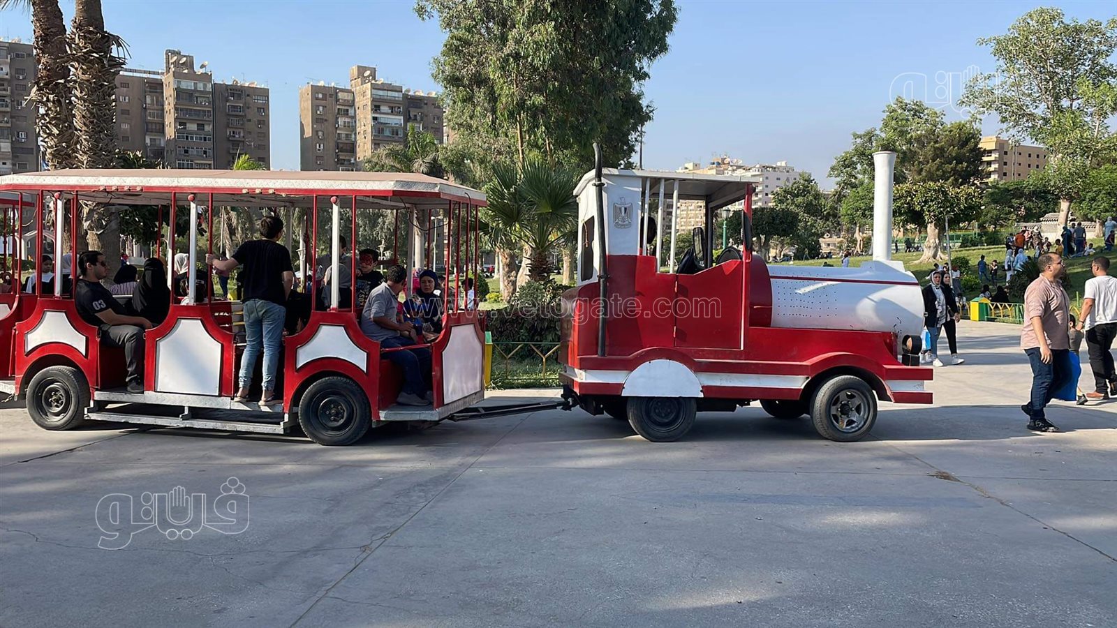 إقبال كبير على الحديقة الدولية خامس أيام إجازة العيد (7)