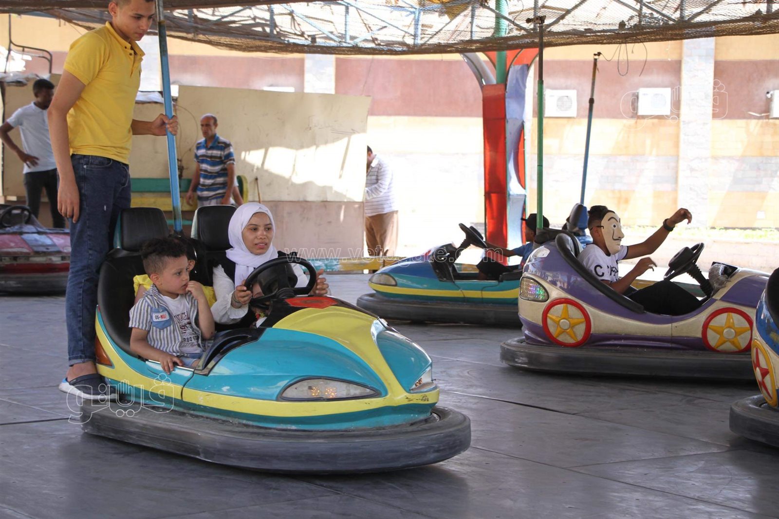 إقبال كبير على الحديقة الدولية خامس أيام إجازة العيد (14)