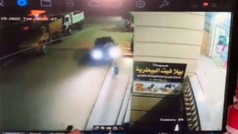 حادث الدهس