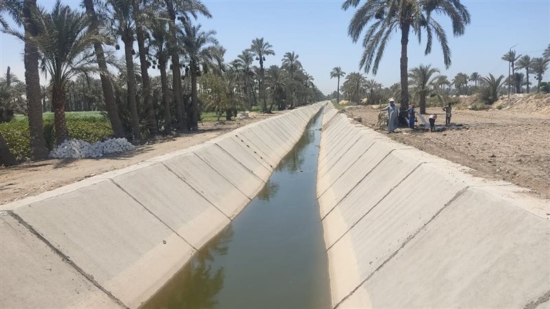  مشروعات تبطين الترع
