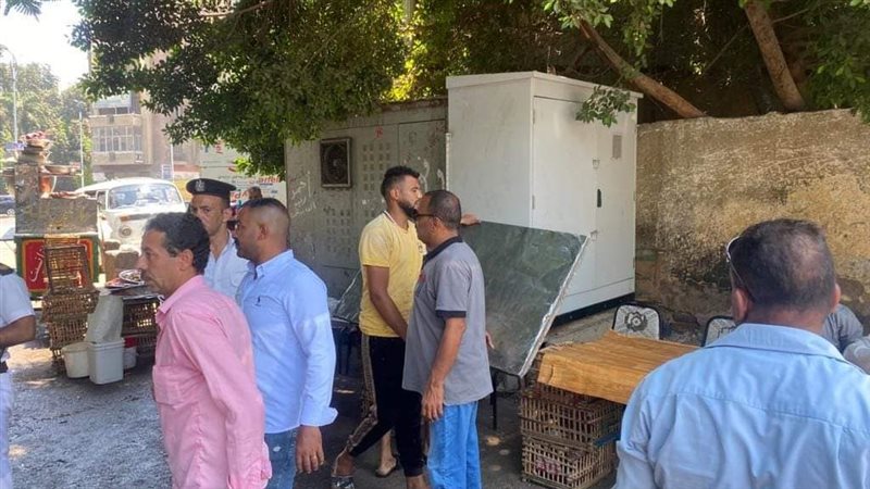  حملة لرفع الاشغالات