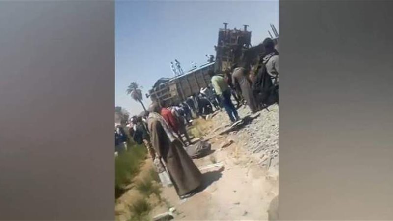 حادث تصادم قطارين