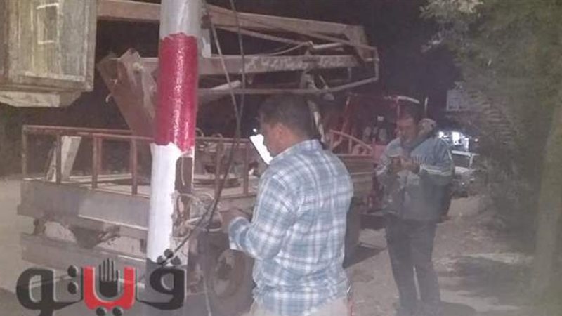 صيانة اعمدة الانارة