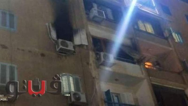 اندلاع حريق في منزل