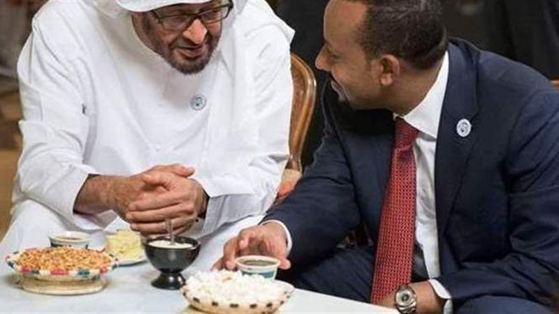 محمد بن زايد وآبي