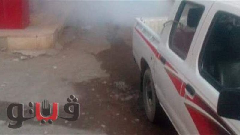 أعمال الرش ضد الحشرات