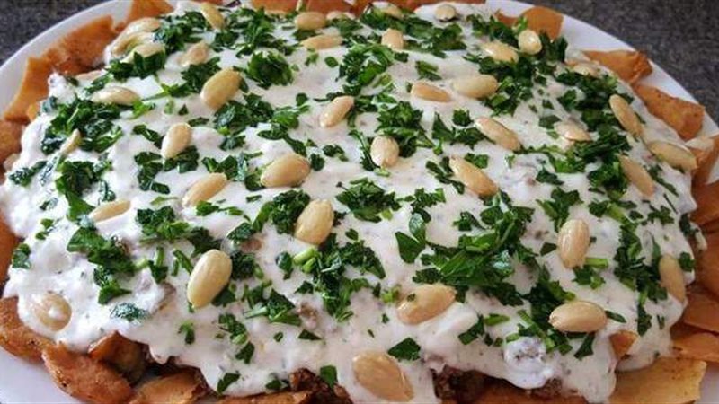 طريقة عمل فتة الباذنجان