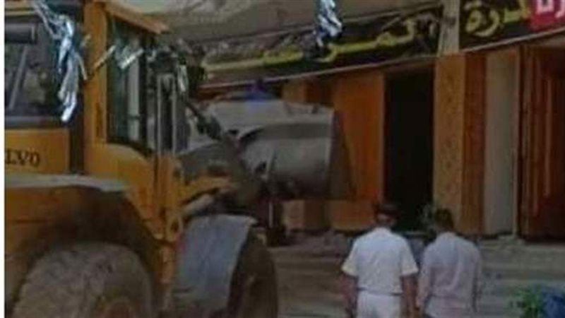 هدم مندرة متهمي فيديو