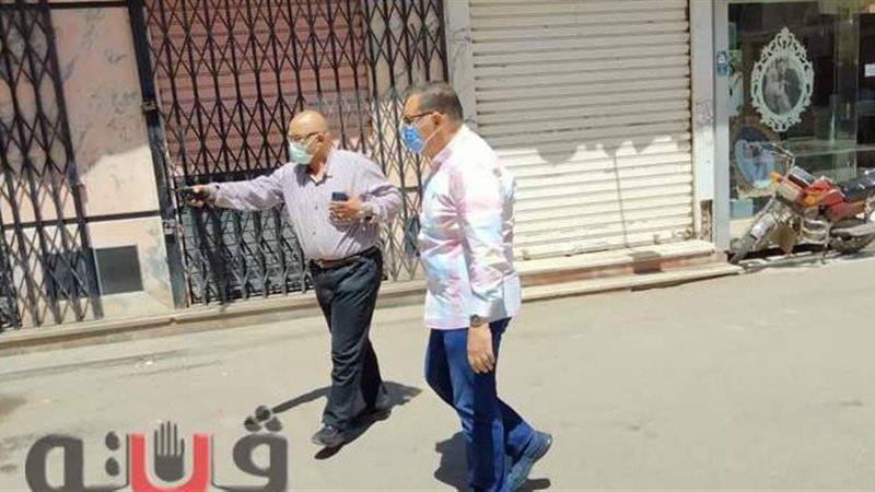 المحافظ ورئيس مركز