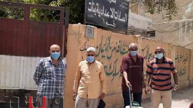 متابعات النظافة والرش