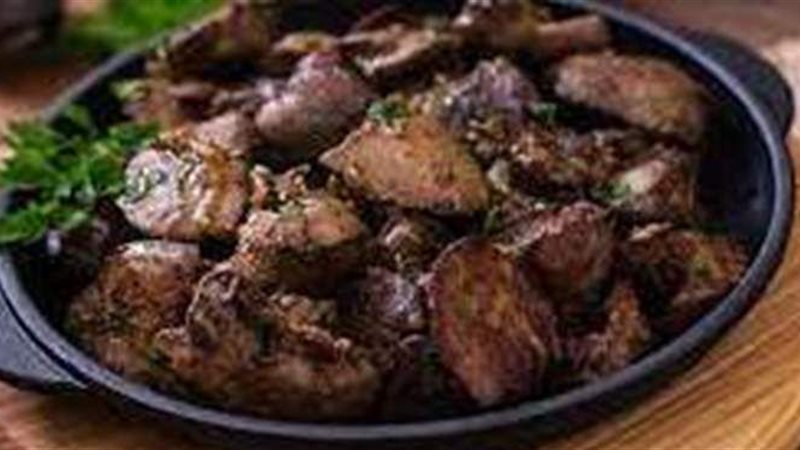 طريقة عمل كبدة الفراخ