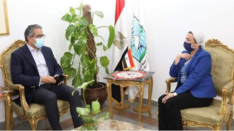 وزيرا البيئة والسياحة