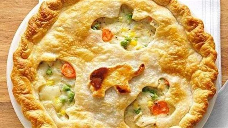 طريقة عمل فطيرة الدجاج