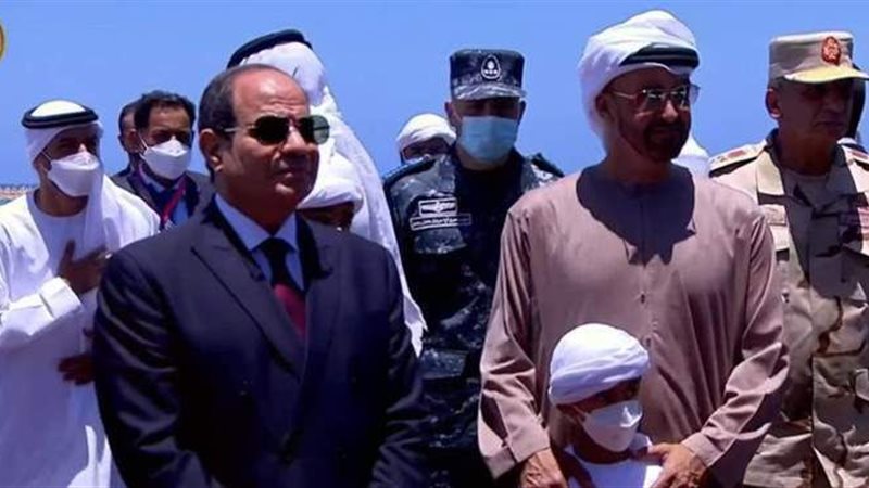 محمد بن زايد والرئيس