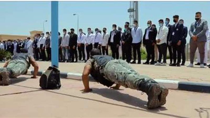 طلاب كلية الشرطة