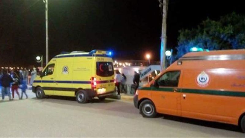 حادث تصادم بطريق