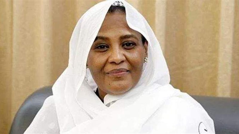  وزيرة الخارجية السودانية