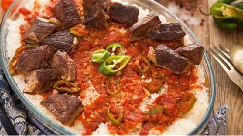 طريقة عمل الفتة