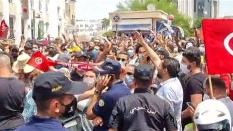احتجاجات تونس
