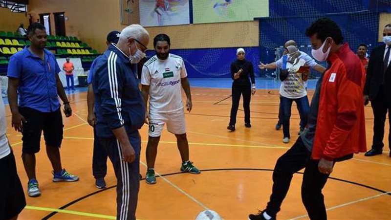 وزير الرياضة ومحافظ