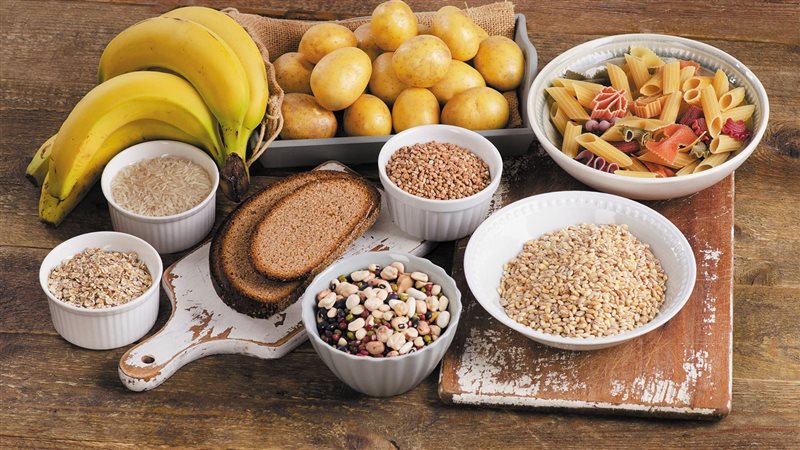 الأطعمة الغنية بالكربوهيدرات