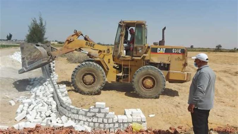 إزالة تعديات بالبناء