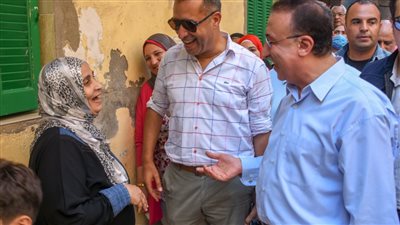محافظ الإسكندرية يتابع أعمال تطوير منطقة العصافرة قبلي بتكلفة ٢٤٤ مليون جنيه