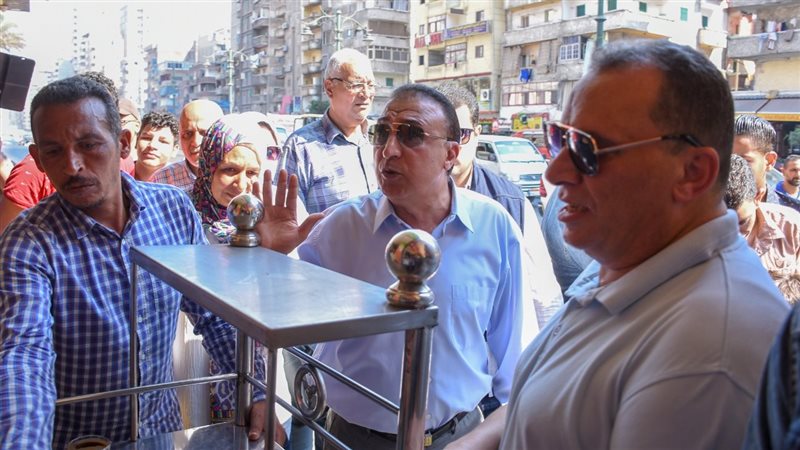 جولة محافظ الإسكندرية