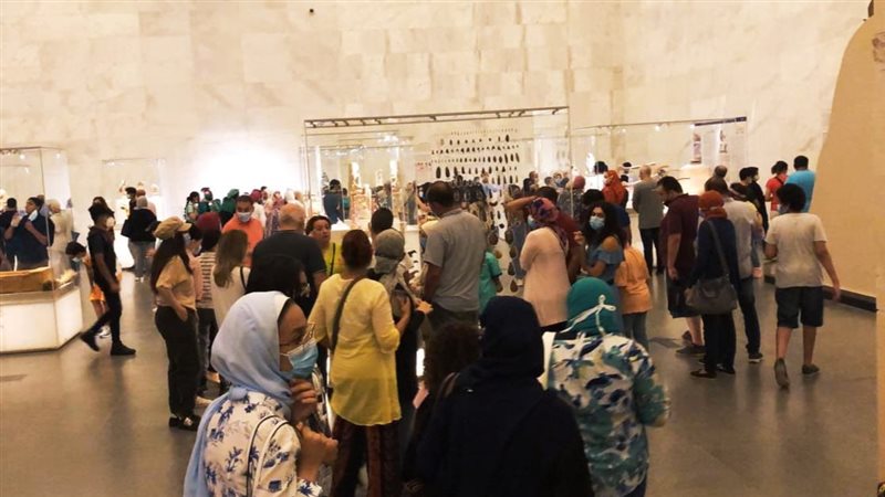 قاعات الزيارة بالمتحف