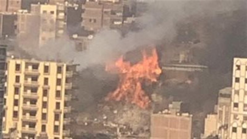 حريق اسطبل عنتربمصر