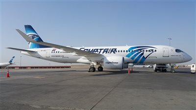 مصر للطيران تنقل 7600 راكب اليوم 