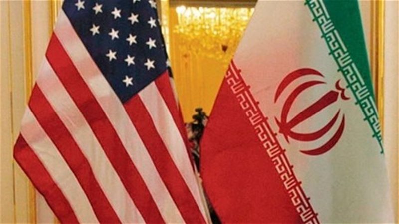 علم ايران وامريكا