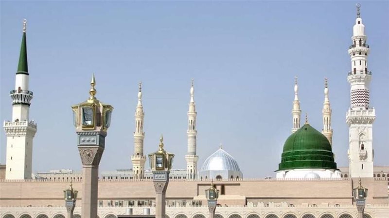 المسجد النبوى بالمدينة