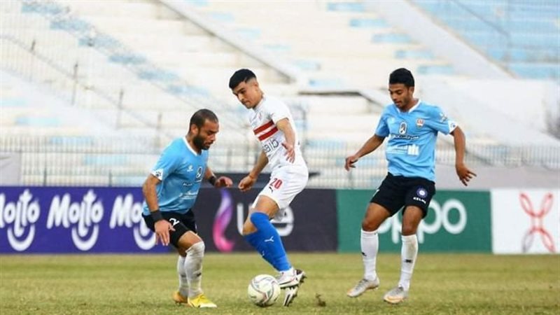 من مباراة سابقة للزمالك
