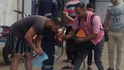 سقوط عمود بطريق الكورنيش وحملات بشارع القاهرة بحي المنتزه أول 