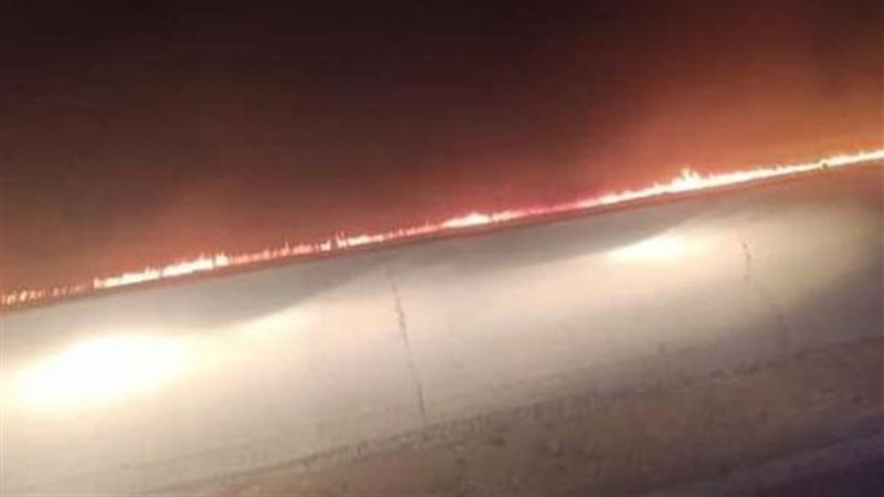حريق الطريق الإقليمي